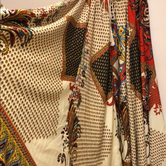 Women’s beautiful long multicolored maxi skirt - Picture 3 of 5